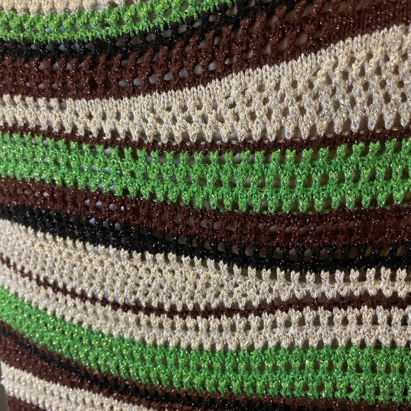 Chico’s Contemporary Striped Sweater Knit Tank size 1 - Picture 3 of 7